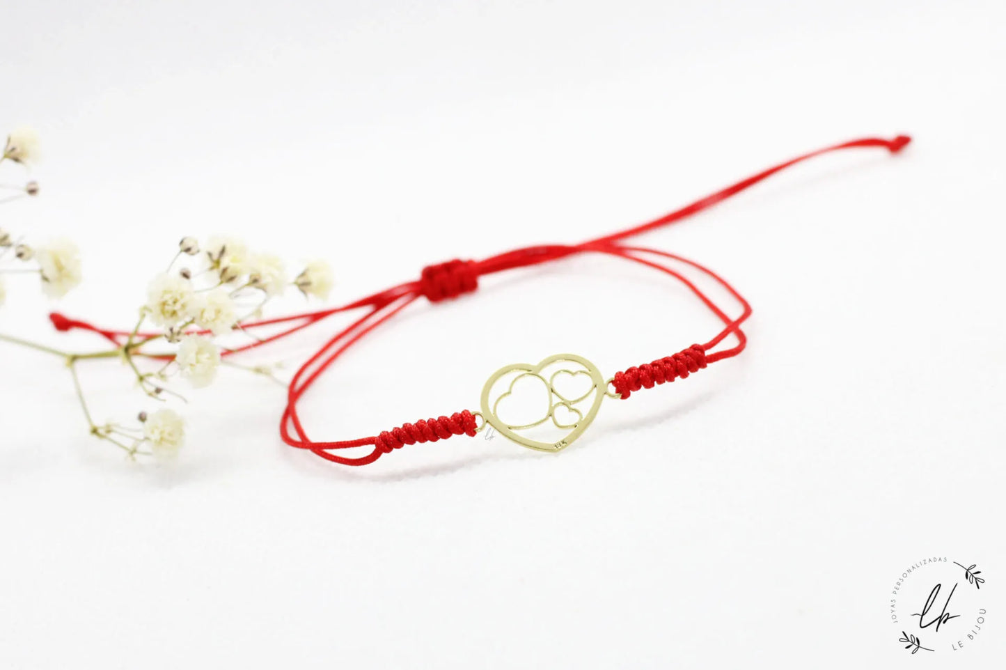 Pulsera "Eternal Love" con Corazón de Oro de 18K