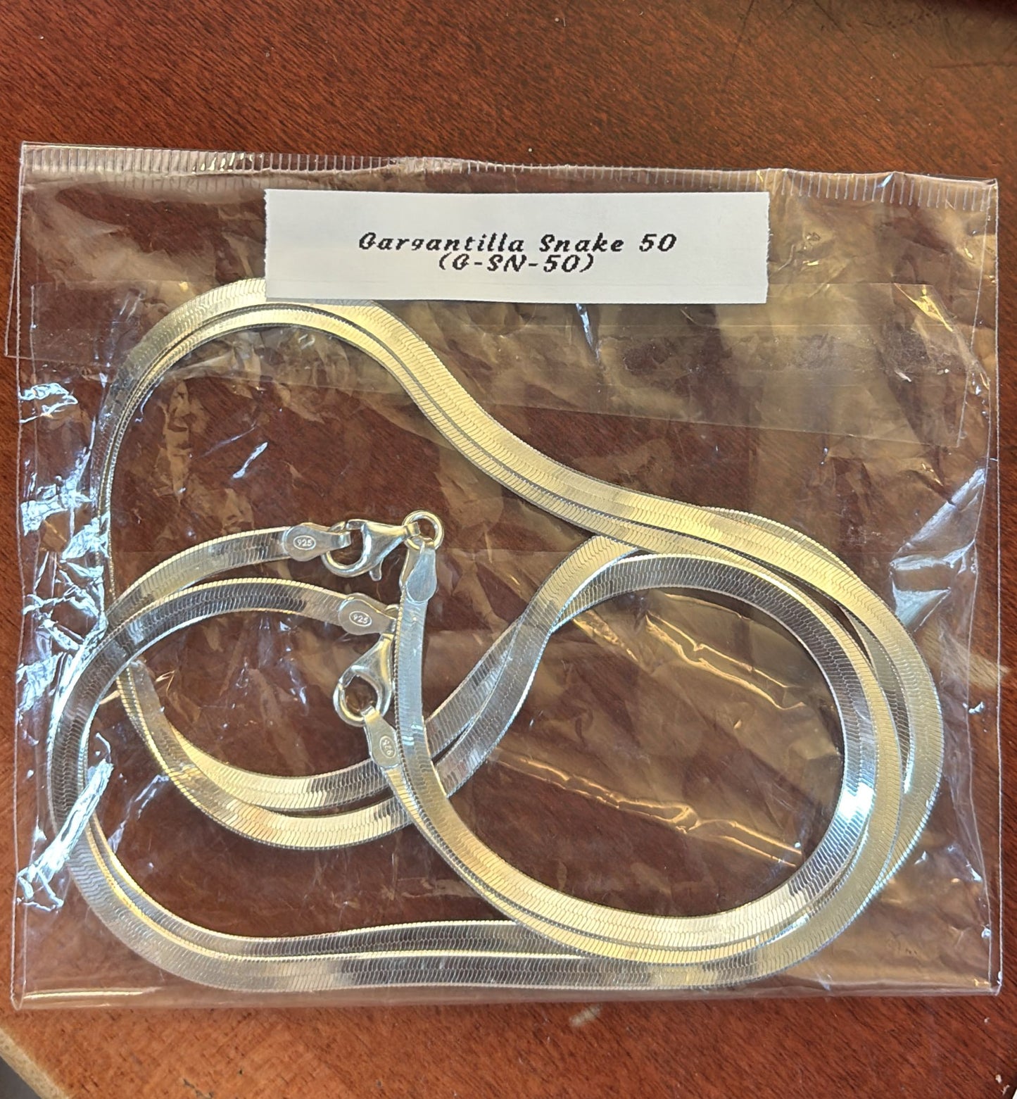 GARGANTILLA SNAKE 50CM